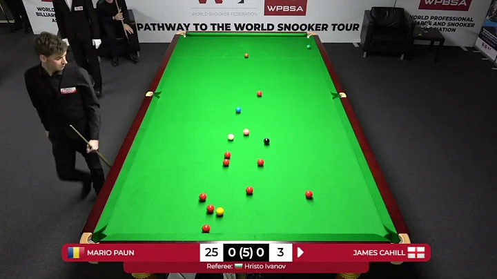 Mario Paun v James Cahill - WSF Championship (Febr...