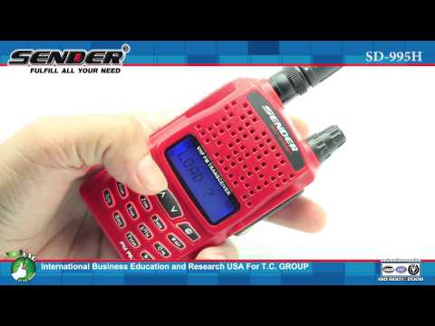 คู่มือ SENDER SD 995H Menu 7 การเรียกช่อง FM Radio มาใช้งาาน