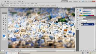 Efecto Miniatura o Maqueta en Photoshop screenshot 5