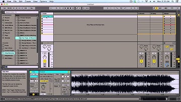 How to Setup Auto Chop Template in Ableton Live 9 Push