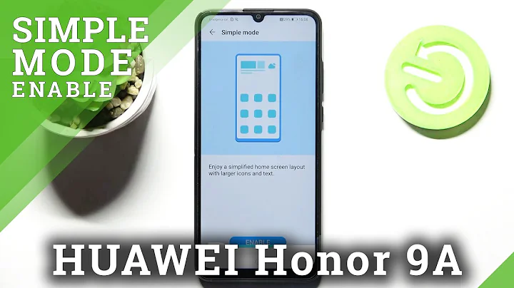 How to Switch Off Simple Mode in Honor 9A - Disable Easy Mode