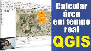 QGIS | Como calcular área em tempo real em arquivo shapefile