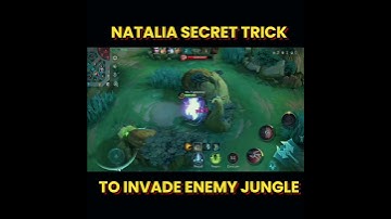 Natalia Secret Trick To Invade ENEMY JUNGLE #MLBB #MobileLegendsBangBang #MLBBCreatorParty