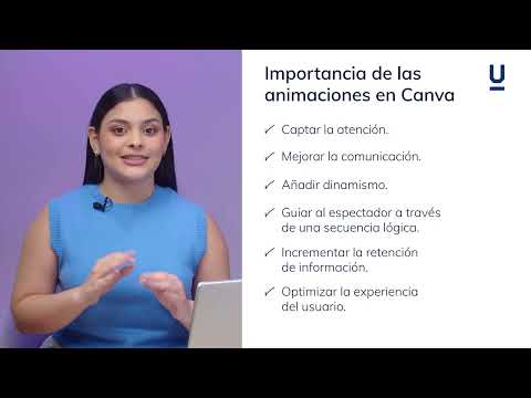 Cómo animar elementos en Canva - Curso de Canva
