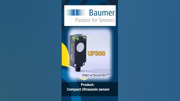 Baumer UF300: Compact Ultrasonic Sensor with Sensing range up to 3 meters #shorts #shortsvideo