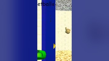 Baldi Loves Basketball v1.22 in 56 seconds