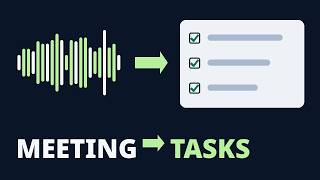 Turn Meeting Recordings Into Assigned Tasks, Automatically