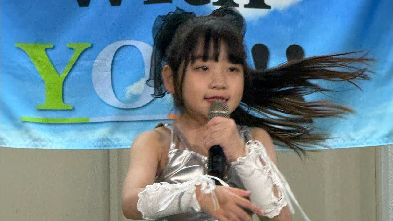 パラパレキッズライブ「スキ１００％！」　2025/06/25　上野恩寵公園野外ステージ　【LIVE with YOU!!】～ うえの向夏ふぇす ～ 桃那ふうあ