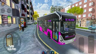 Volvo Bus Driving on New Route in Boston - Bus Simulator 2023 - Gameplay screenshot 2