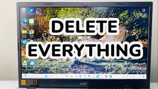 How To Delete Everything On Windows Laptop & PC
