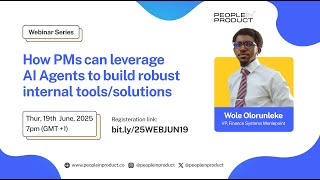 How PMs can leverage AI Agents to build robust internal tools\/solutions