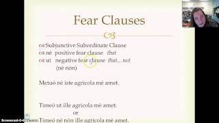 Ch. 40: Questions, Fear Clauses, Genitive/Ablative of Description