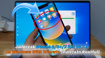 Jailbreak iPhone 8/8+X/ iOS 16.7.9 On Windows With Winra1n (Palera1n Rootful)