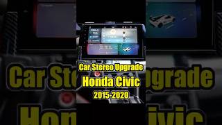 Check out this! Easy to install car modifications for 2015-2020 Honda civic#carplay #caraudio