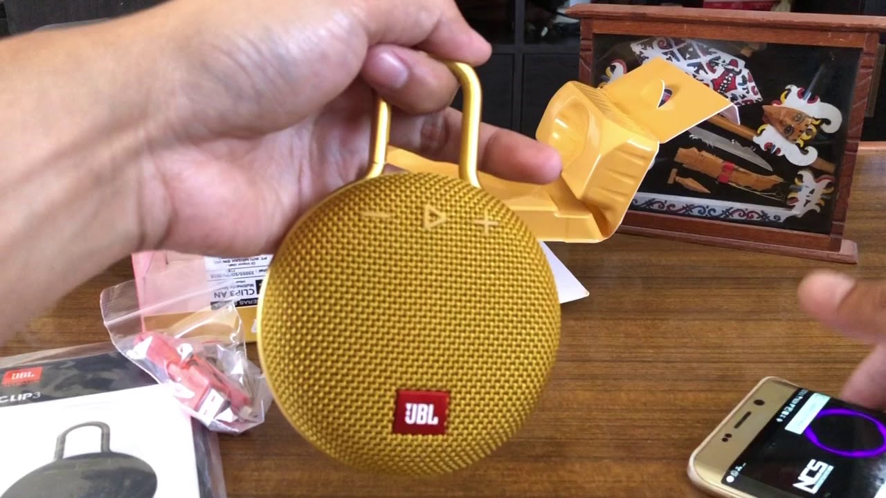 jbl clip 3 yellow