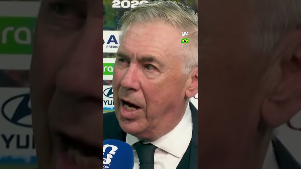 ANCELOTTI GOSTOU DA PARTIDA DO BRASIL! | #shorts | Copa do Mundo 2026 | ge.globo