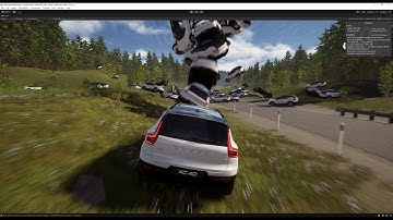Testing: Unity Test Track Volvo Sample Project (HDRP)