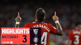 Highlights Sevilla FC vs Girona FC (1-2)