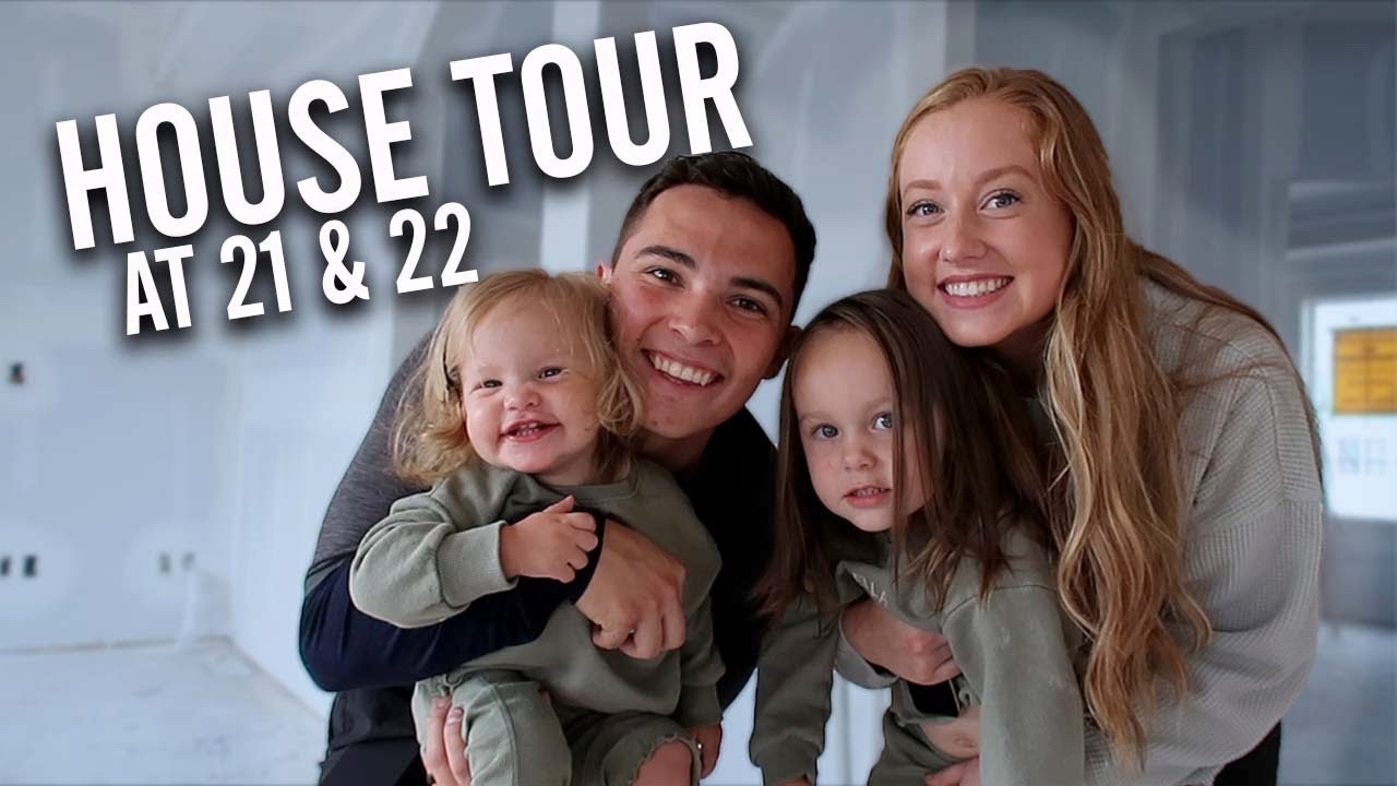 WE BUILT A HOUSE!!! OFFICIAL UNFINISHED HOUSE TOUR!!! - YouTube