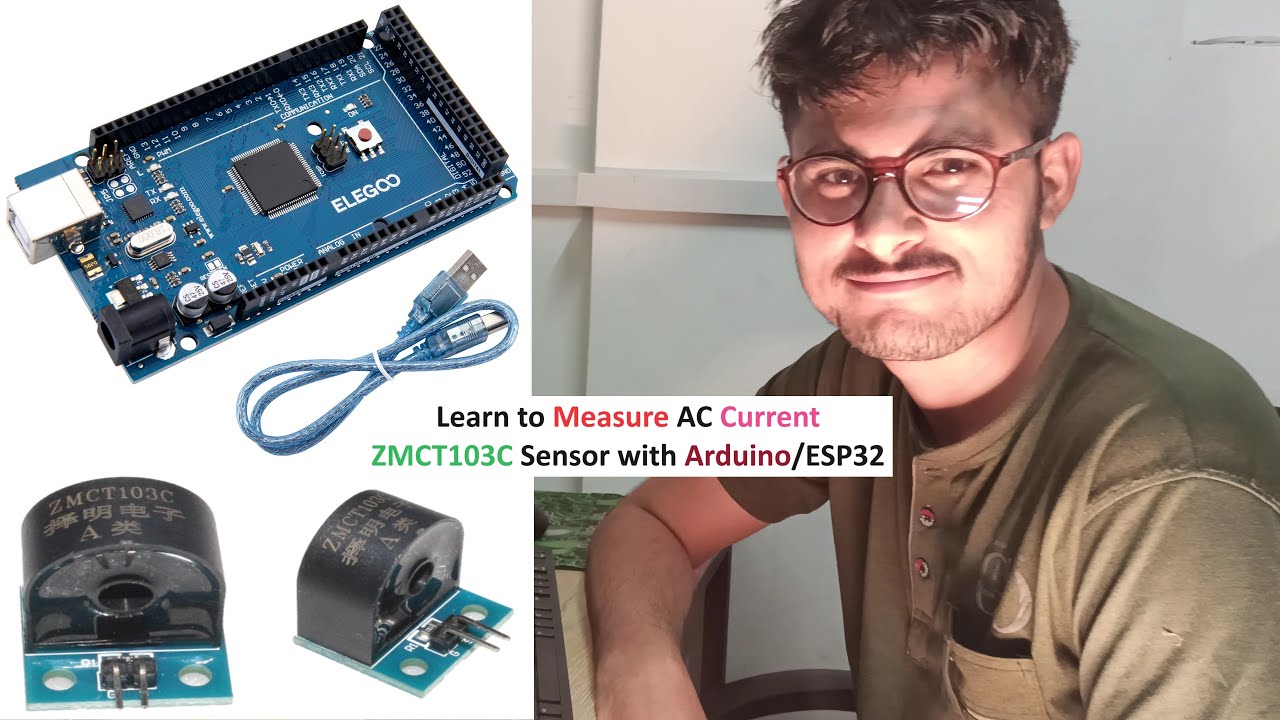 Learn to Measure AC Current: ZMCT103C Sensor with Arduino/ESP32 - YouTube