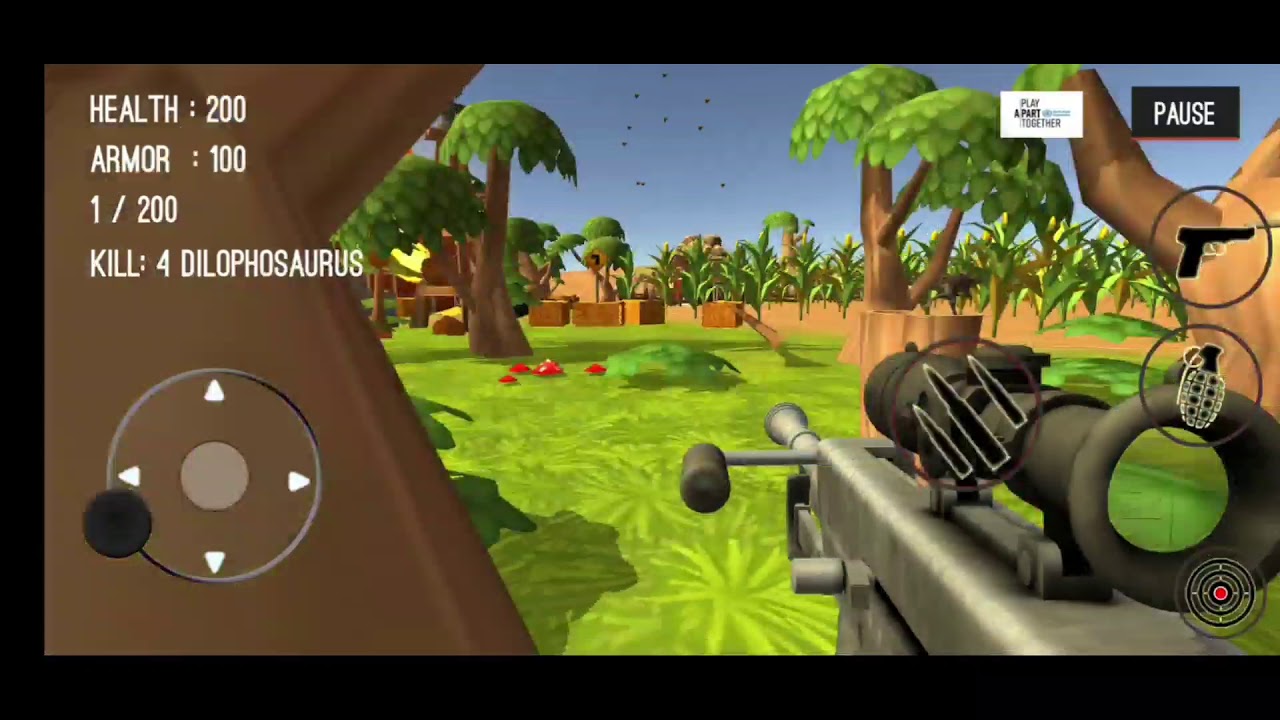 Dilophosaurus (Level 26) - Dinosaur Hunter Dino City 2017