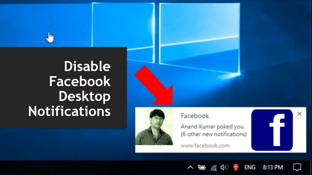 How To Disable Facebook Desktop Notifications YouTube
