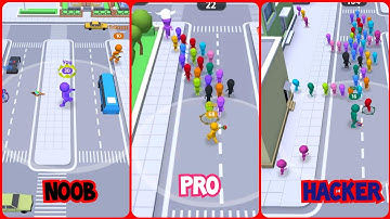 NOOB vs PRO vs HACKER-Move.io Stop Move