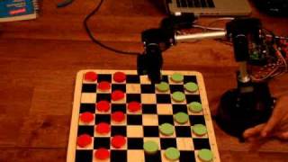Lynxmotion Arm Playing Checkers Update 23 June 2010