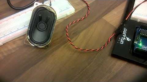 James bond Sound with the Arduino uno