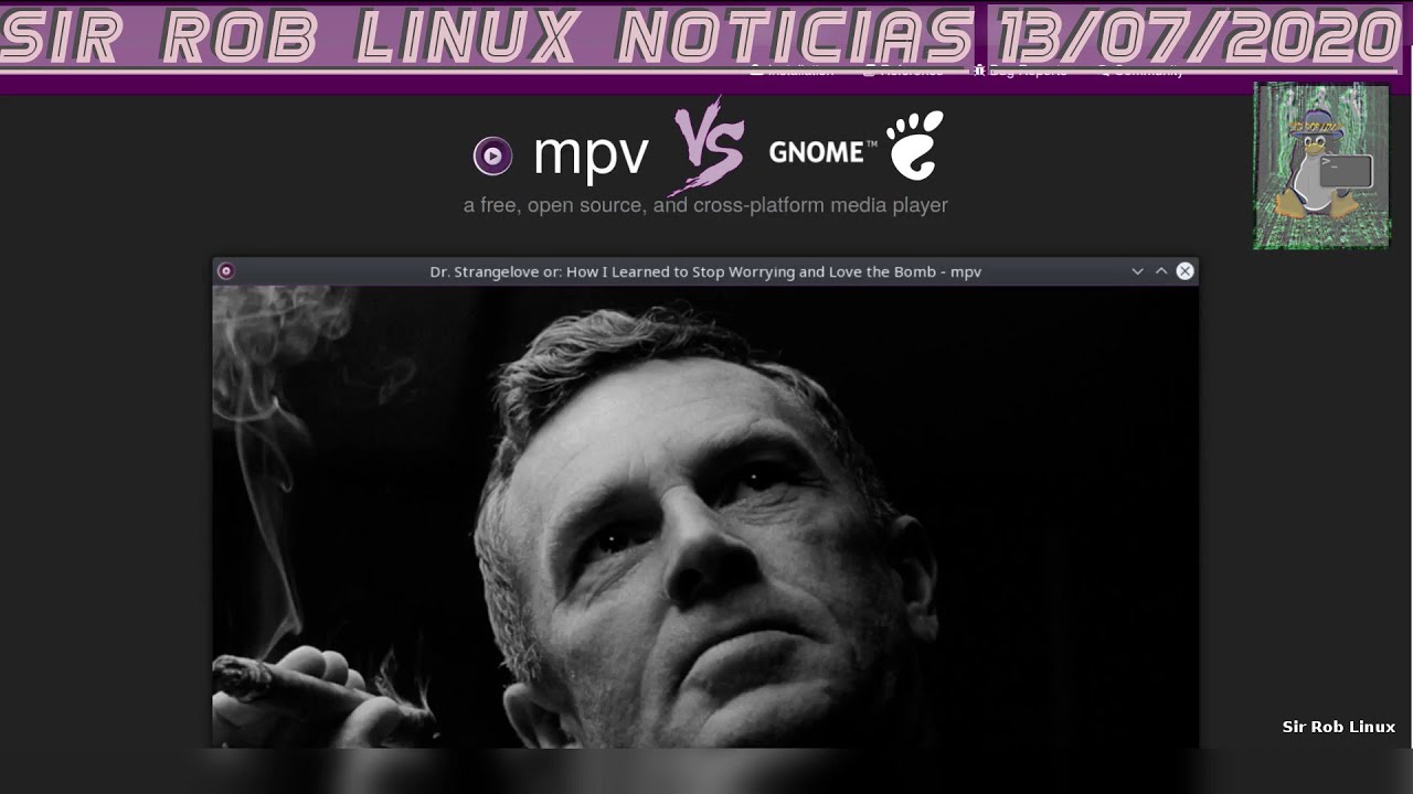 MPV Linux. Линукс сэр. MPV Player. Sir-Rob SITERIP. Ссылка player