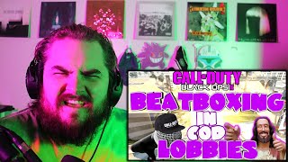 Codfish & Intertia - 'TRAP GOD' - BEATBOXING IN COD LOBBIES EP.29 (BLACK OPS 2) || Beatbox Reaction