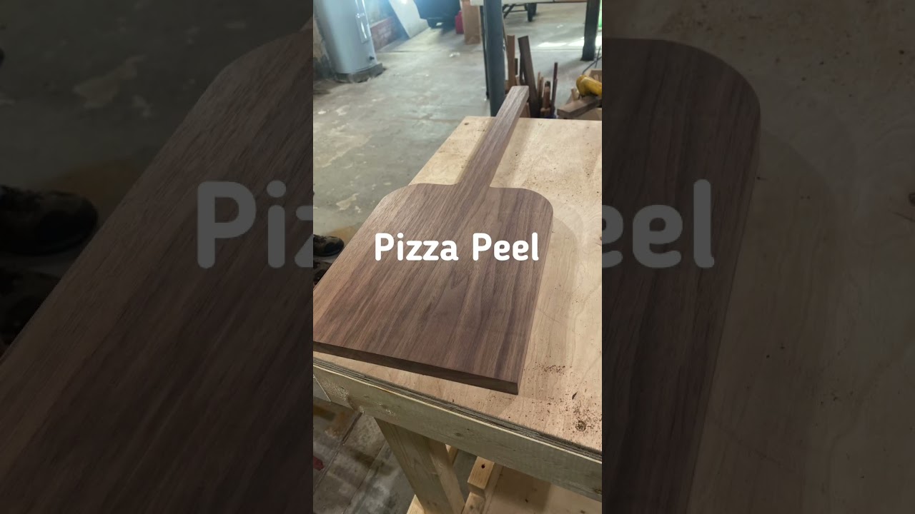 Solid Walnut Charcuterie board and pizza peel.
