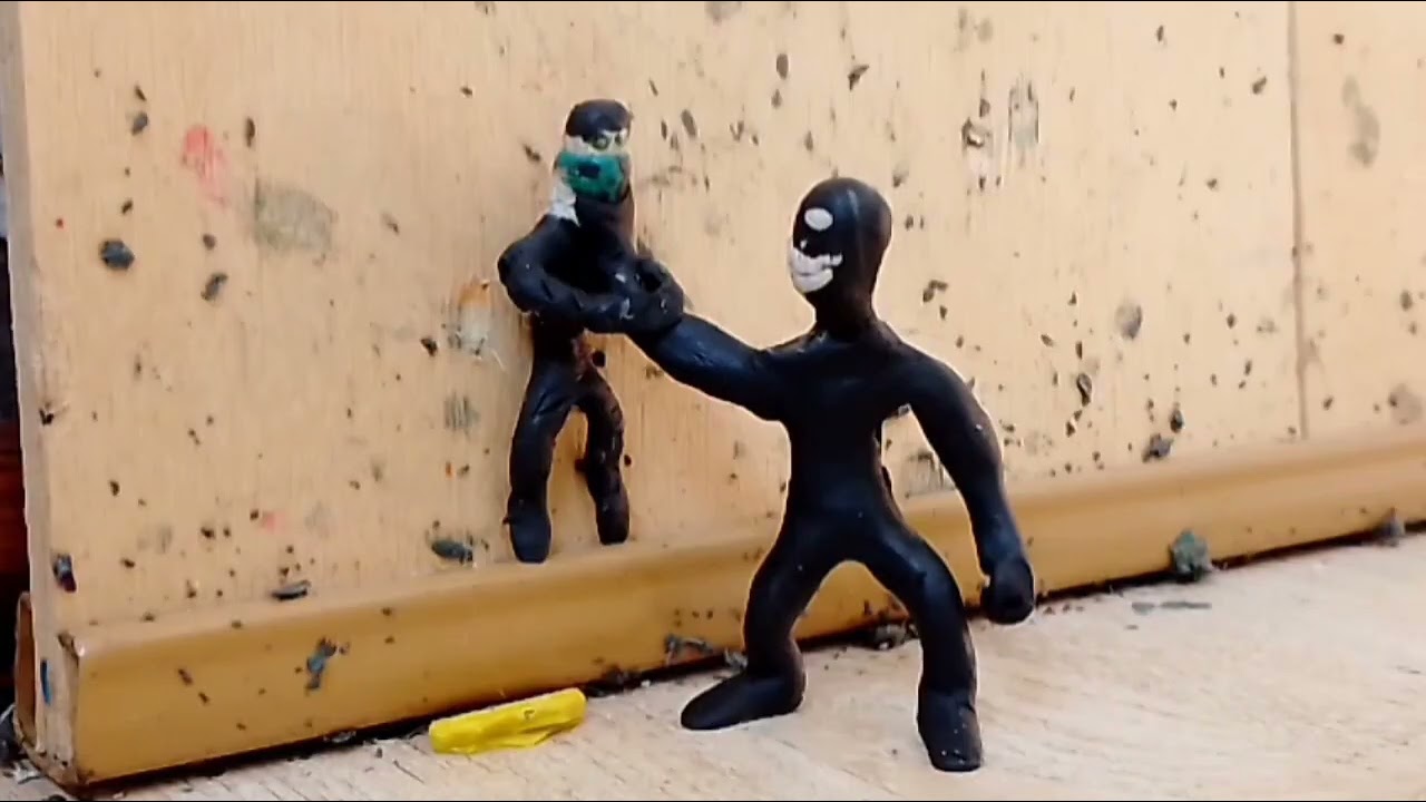 Maks and Holl vs Black and Dark man