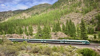 NEW Amtrak Cascades Siemens Airo Trainset!