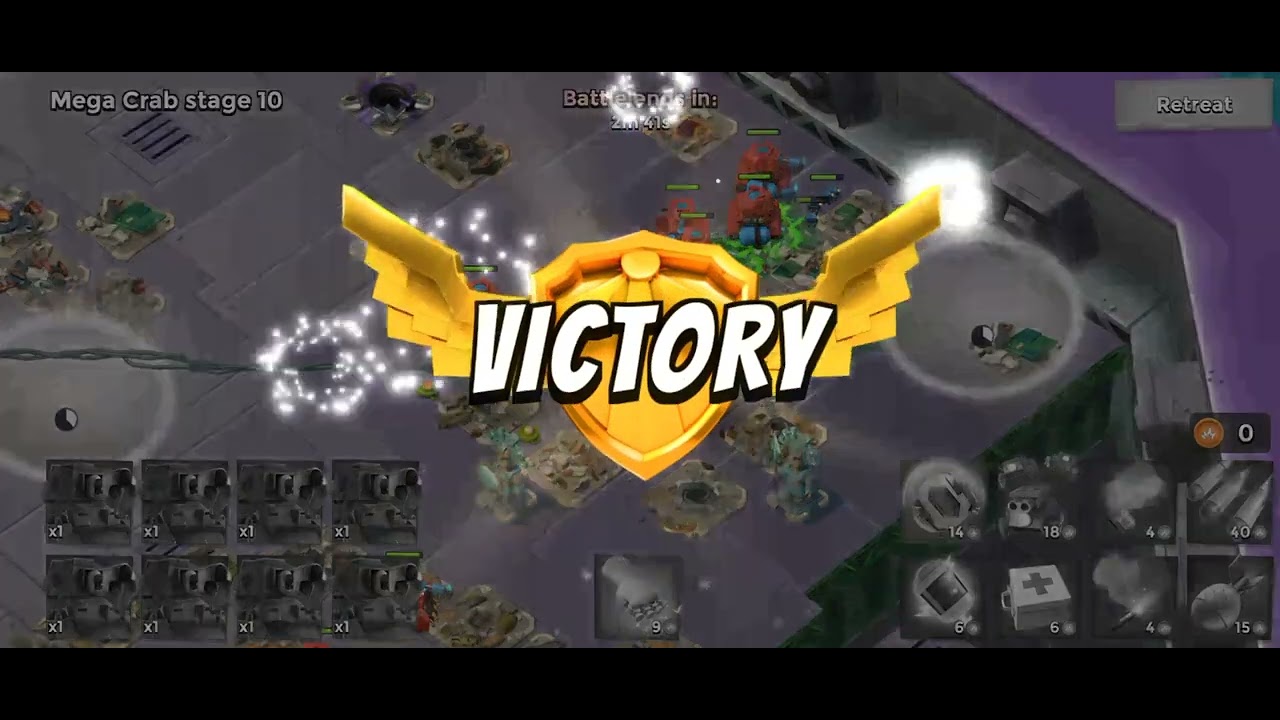 New Year Crab Stage 1-13 | Boom Beach