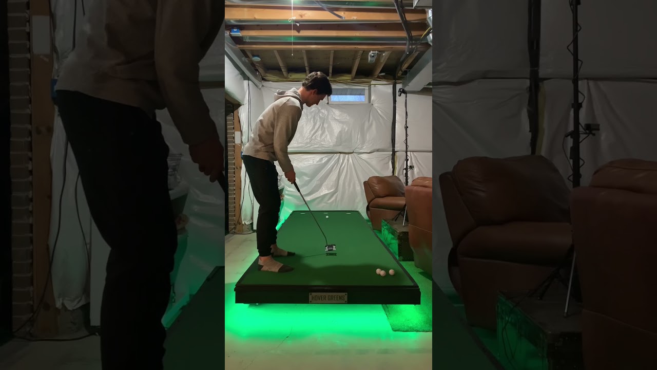 Hover Greens | Indoor Putting Green System