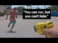 Sovereign Citizen Tries To Run The SECOND His Script Fails ~ Meets Mr Sparky⚡