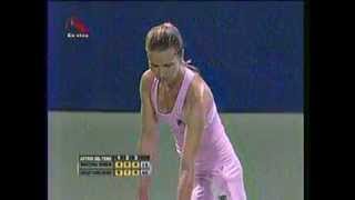 Astros del Tenis en Caracas - Martina Hingis vs Ashley Harkleroad Tercer set