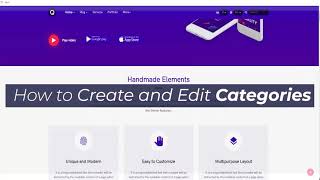 How to Create and Edit Categories