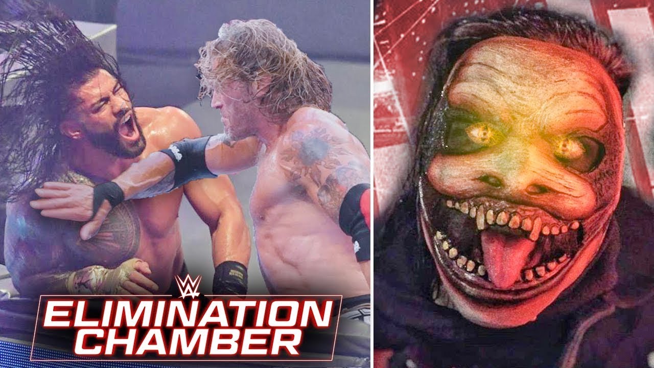 WWE Elimination Chamber 2021 Highlights- Edge attacks Roman Reigns, Bianca/Sasha Feud, Fiend Returns