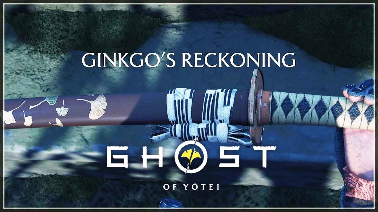Ginkgo's Reckoning Katana Weapon Kit Skin Location Ghost of Yotei - YouTube