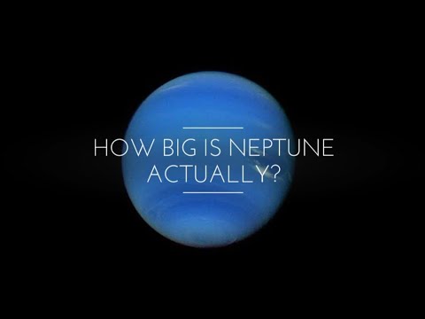 Video: Hur är Neptunus jämfört med jorden?