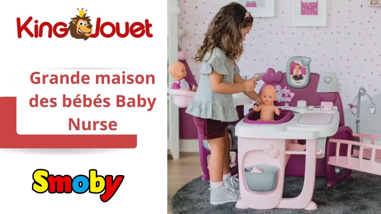 Grande maison des bébés Baby Nurse Smoby : King Jouet, Accessoires