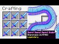 Minecraft UHC but you can craft a "Sword Snake"..