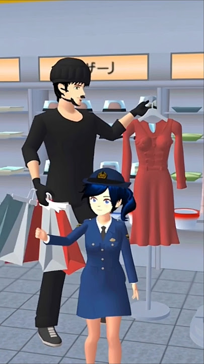 Ehh, what if the kidnapper runs away? #sakuraschoolsimulator #cartoon #funny #minecraft