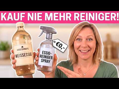 21 Weißessig-Vorteile, die die meisten Menschen nicht kennen – und die dir hunderte Euro sparen!