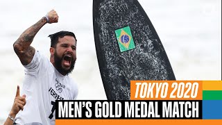 Full Surfing Men's Gold Medal Match | Tokyo Replays screenshot 5