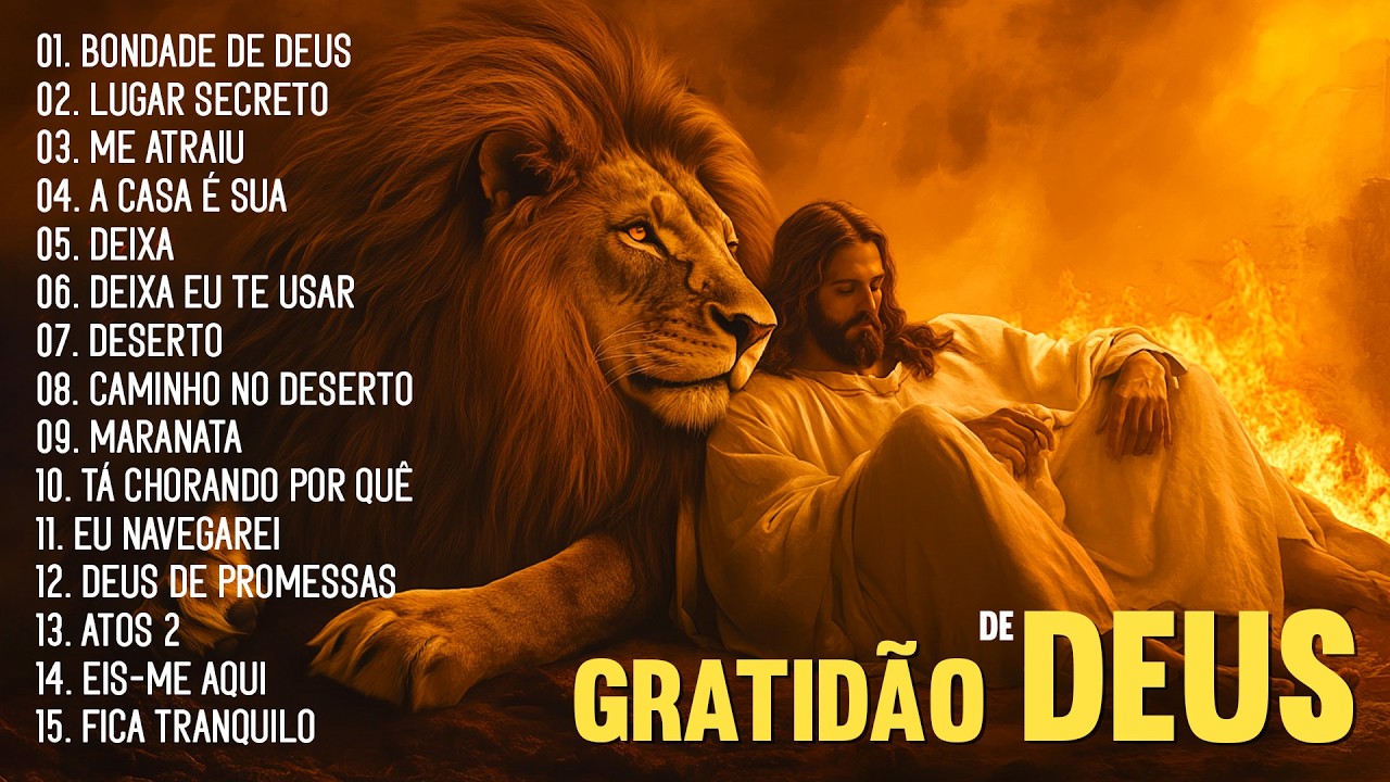 Louvores Gratidao De Deus, Top Músicas Gospel 2026, Hinos Evangélicos, Melhores Louvores De Adoração