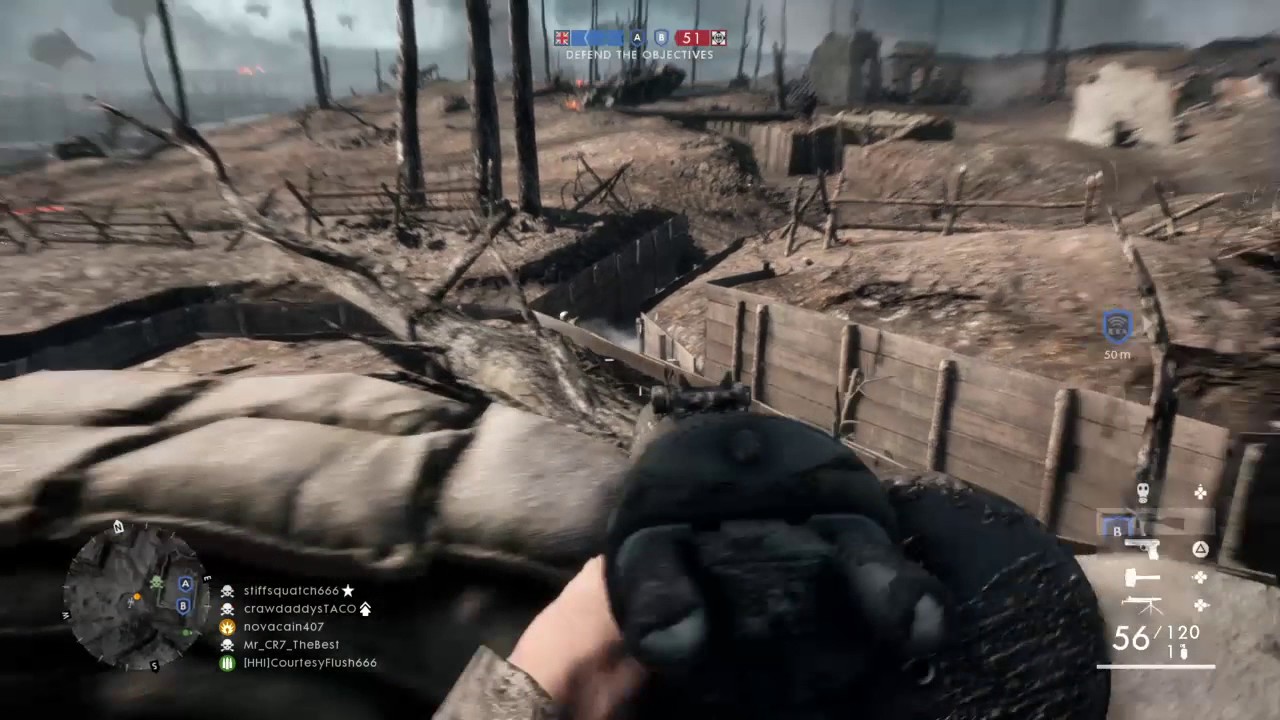 Battlefield™ 1 Rush Lockdown defense