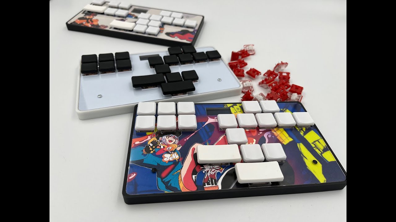 11ボタンの自作レバーレスでスト6をダラダラと - YouTube